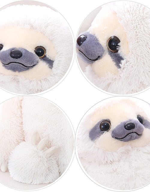 Load image into Gallery viewer, Cute Sloth Stuffed Animal Toy,Small Plush Sloth Tedy Bear Stuffed Animal Toys for Kids Birthday Gift Baby Doll (Ivory,15.7 Inches)
