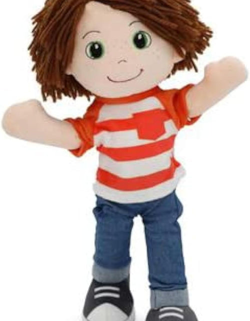 Load image into Gallery viewer, 14" Soft Rag Doll for Boys - Ollie | Soft and Cuddly | Quality Embroidered | Plush Baby Toy | Baby'S First Cuddle Buddy | for Babies, Children, Toddlers, Kids of All Ages
