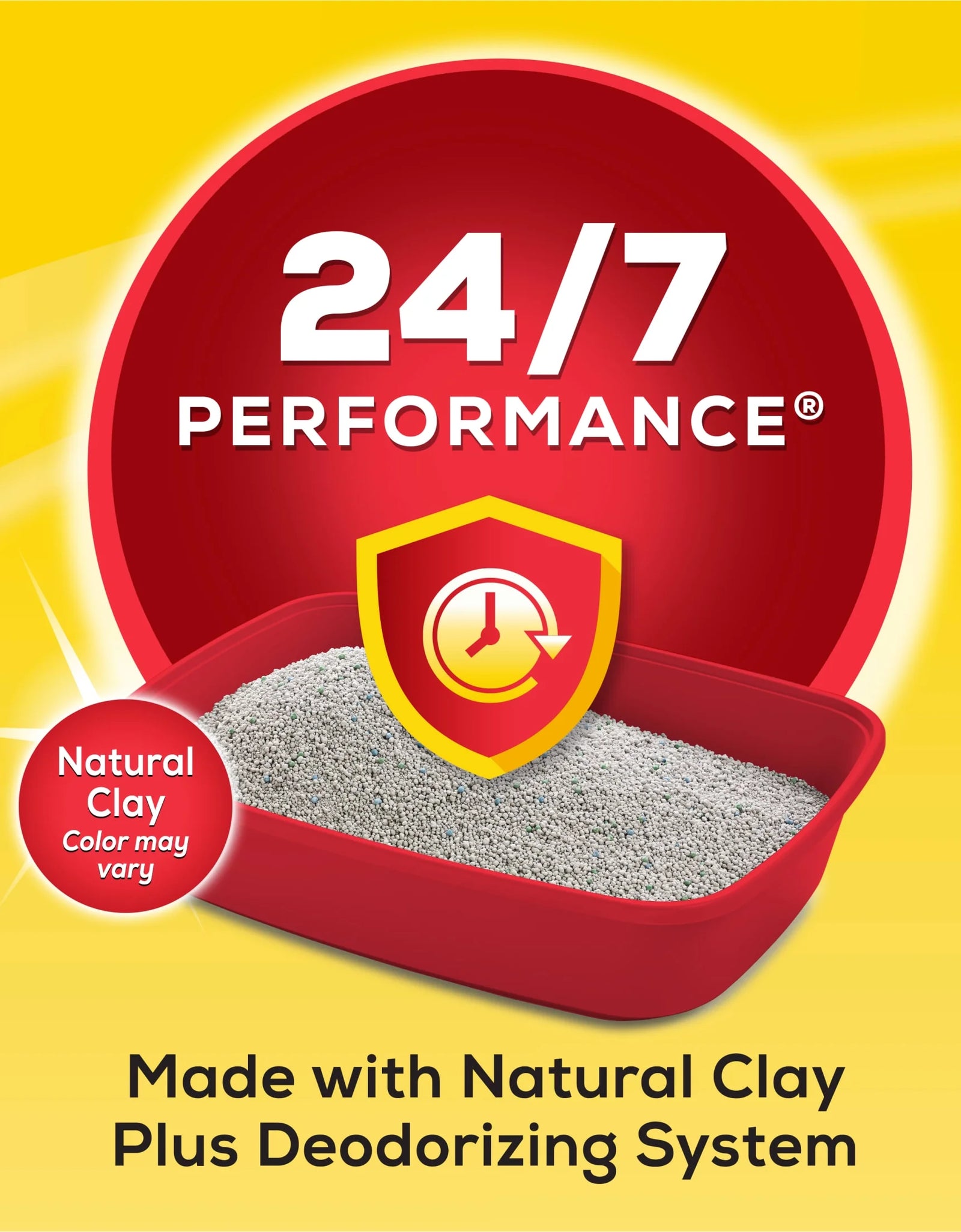 Purina  24/7 Performance Clumping Cat Litter, Clean Linen Scent, 20 Lb Jug