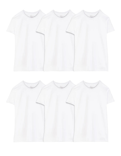 Load image into Gallery viewer, Men'S Crew Neck T-Shirt Undershirts, White Multipacks, Also Available in Big &amp; Tall
