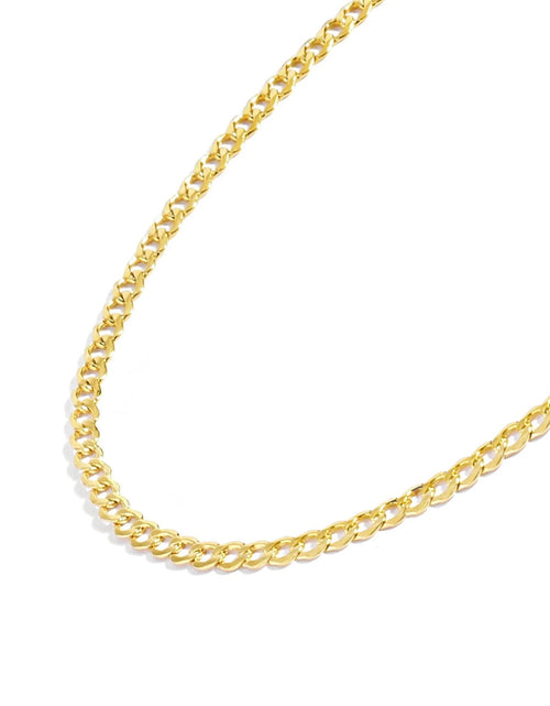 Load image into Gallery viewer, Gold Chain Necklace Collection - 14K Solid Yellow Gold Filled Miami Cuban Curb Link Chain Necklaces for Women and Men with Different Sizes (2.7Mm, 3.6Mm, 4.5Mm, or 5.5Mm)
