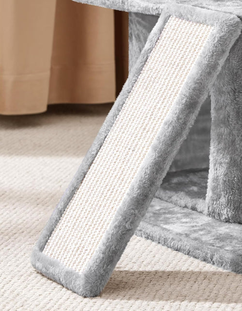 Load image into Gallery viewer, 36In Cat Tree Cat Tower Play House Climber Stand Furniture with Scratching Post, Plush Perch, Dangling Ball, Two Condo and Ramp, Suit for Kittens, Cats and Pet
