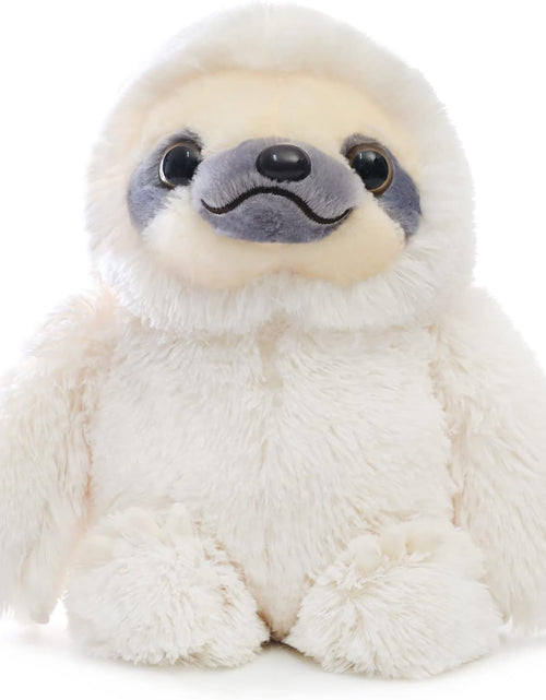 Load image into Gallery viewer, Cute Sloth Stuffed Animal Toy,Small Plush Sloth Tedy Bear Stuffed Animal Toys for Kids Birthday Gift Baby Doll (Ivory,15.7 Inches)
