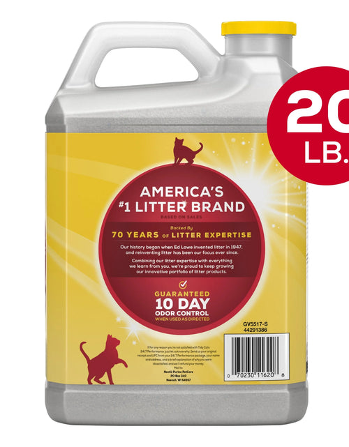 Load image into Gallery viewer, Purina  24/7 Performance Clumping Cat Litter, Clean Linen Scent, 20 Lb Jug
