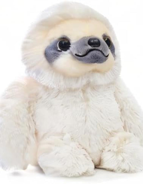 Load image into Gallery viewer, Cute Sloth Stuffed Animal Toy,Small Plush Sloth Tedy Bear Stuffed Animal Toys for Kids Birthday Gift Baby Doll (Ivory,15.7 Inches)
