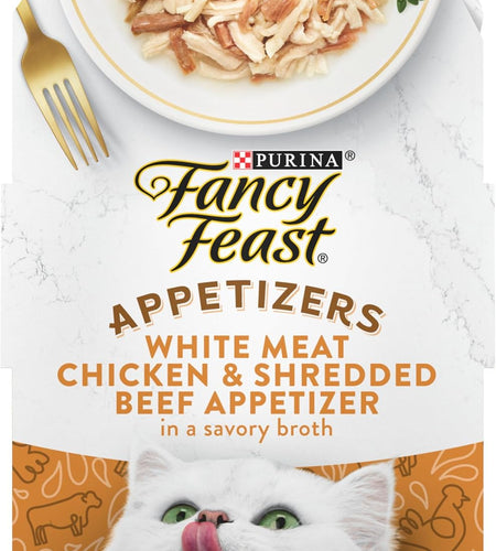 Purina  Appetizers Adult Gourmet Wet Cat Food Complement