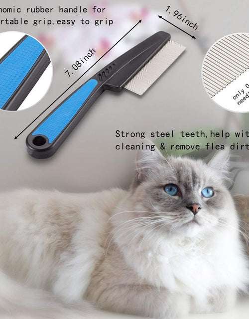 Load image into Gallery viewer, Cat Comb,Pet Comb  Professional Grooming Comb for Dog/Cat/Small Pets(3 Packs)
