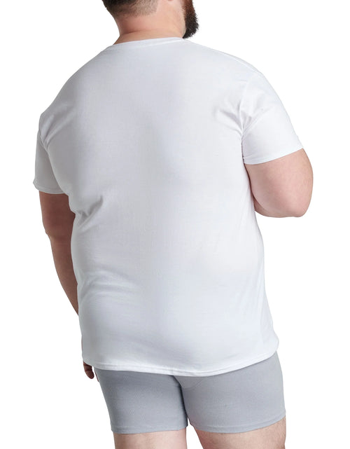Load image into Gallery viewer, Men'S Crew Neck T-Shirt Undershirts, White Multipacks, Also Available in Big &amp; Tall
